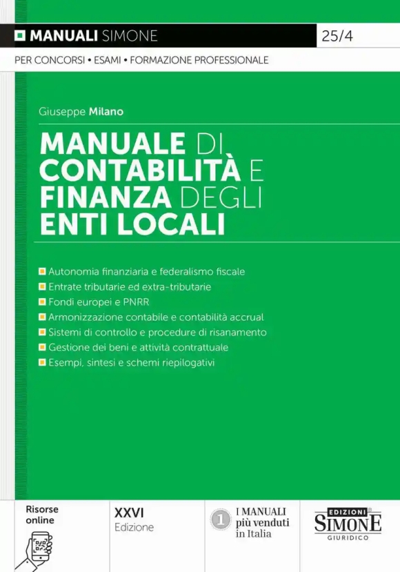 Manuale Contabilita' Finanza Enti Loc.
