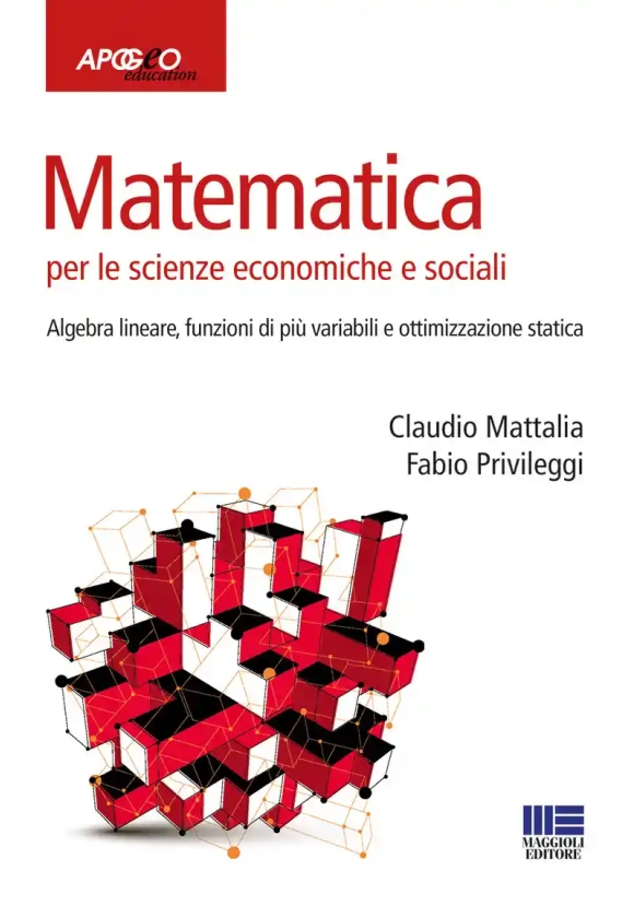 Matematica Per Scienze Econ.e Sociali