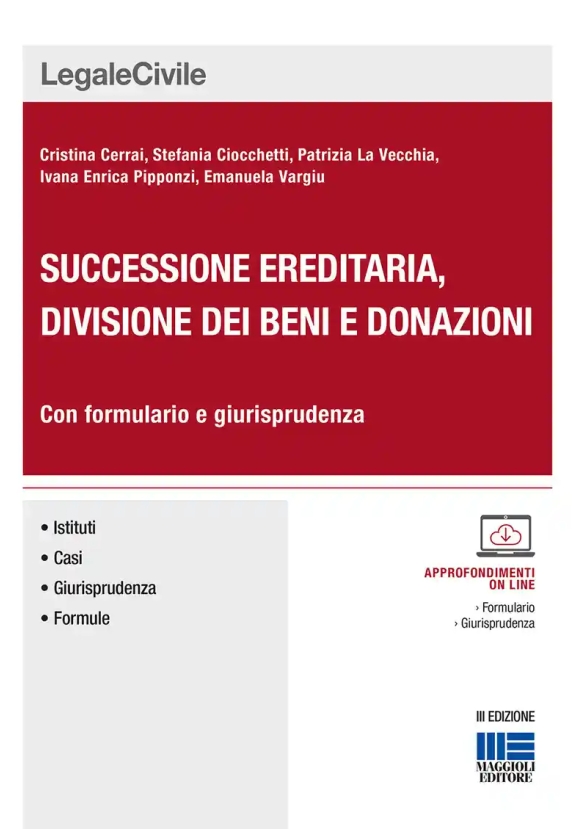 Successione Ereditaria Divis.beni Donaz.