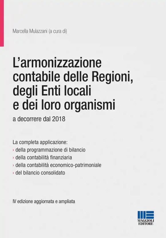Armonizzazione Contabile Regioni 4ed.