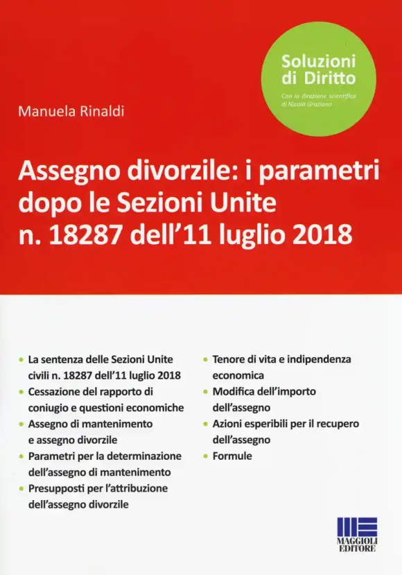 Assegno Divorzile Parametri 2018
