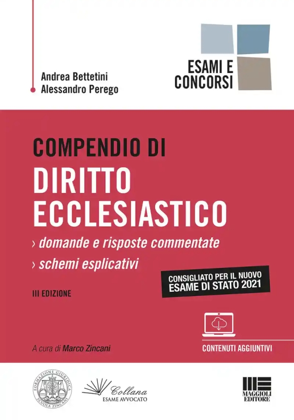 Compendio Diritto Ecclesiastico 2021 3ed