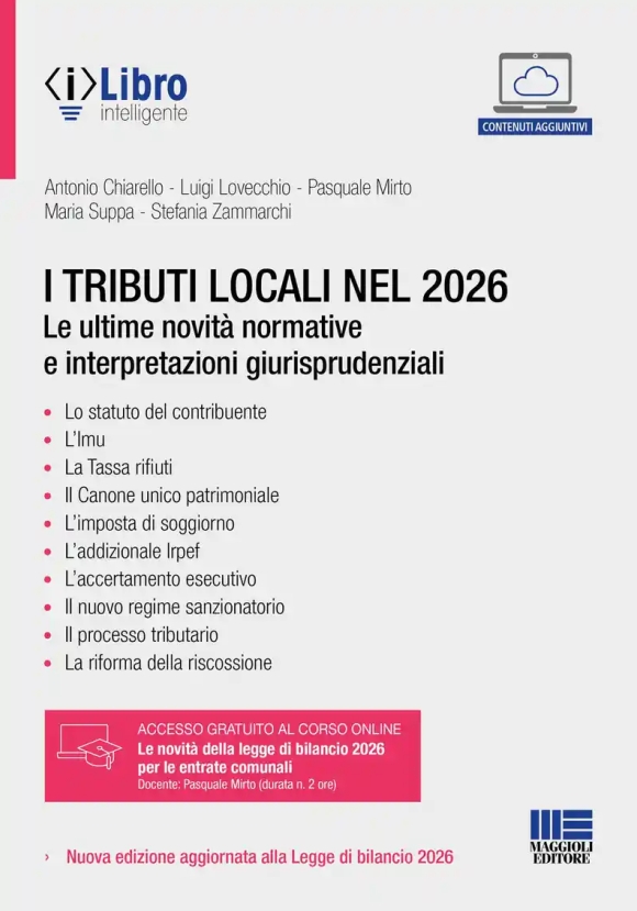 Tributi Locali Nel 2026 7ed.