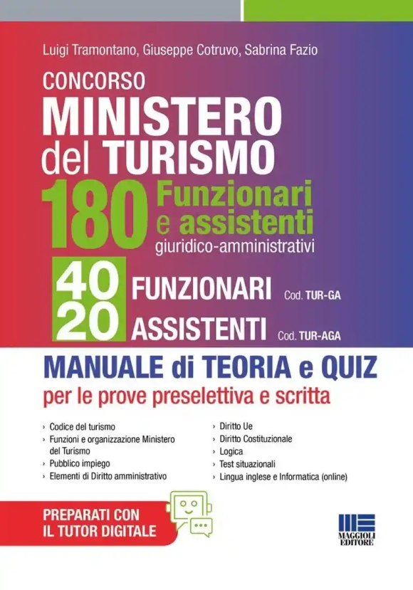 180 Funzionari E Assistenti Min.turismo