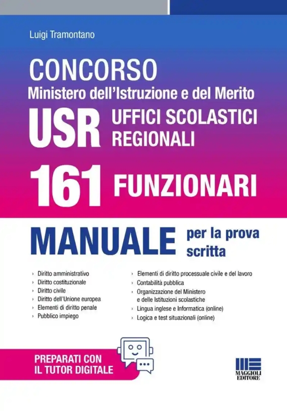 161 Funzionari Usr Manuale Pr.scritta