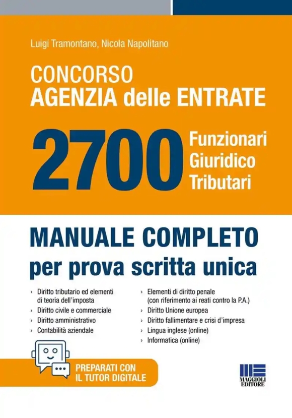 2700 Funzionari Giurid.tribut.ag.entrat