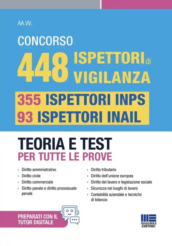 448 Ispettori Vigilanza Inps Inail