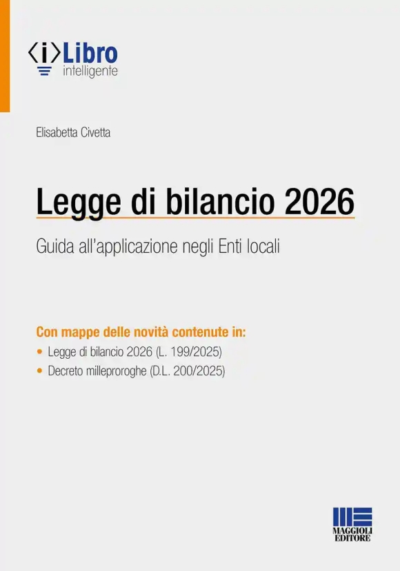Legge Di Bilancio 2026