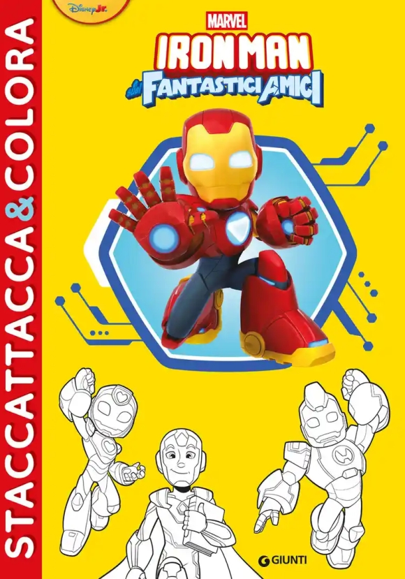 Iron Man. Staccattacca&colora