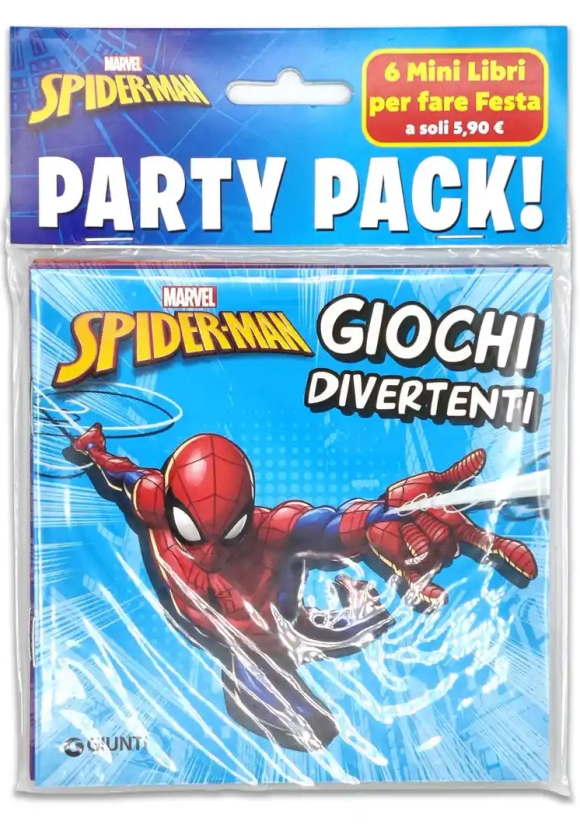 Party Pack! Spiderman. 6 Mini Libri Per Fare Festa. Ediz. A Colori