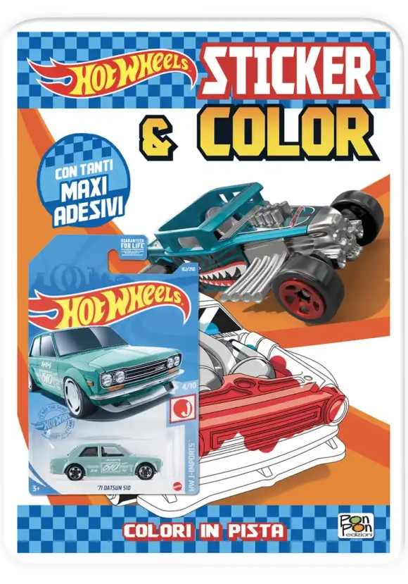 Colori In Pista. Hot Wheels. Ediz. A Colori. Con Macchinina