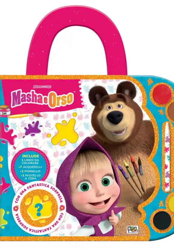 Masha E Orso. Colorelli. Ediz. A Colori. Ediz. A Spirale