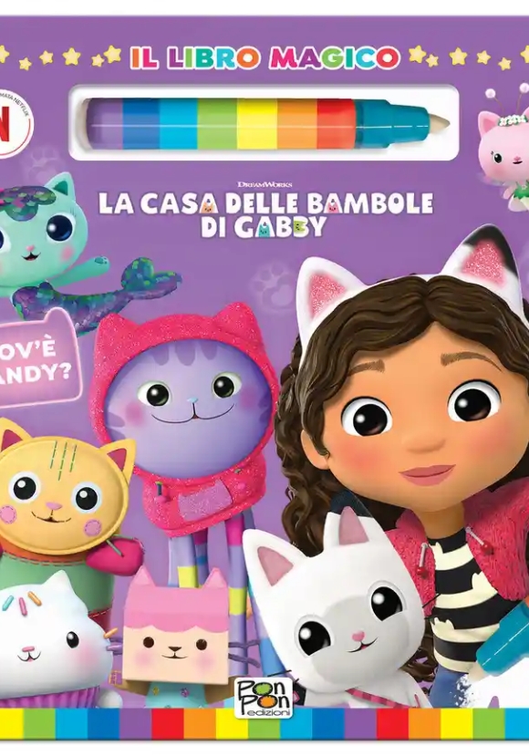 Dov'? Pandy? La Casa Delle Bambole Di Gabby. Il Libro Magico. Ediz. A Colori. Con Pennarello Ad Acqu