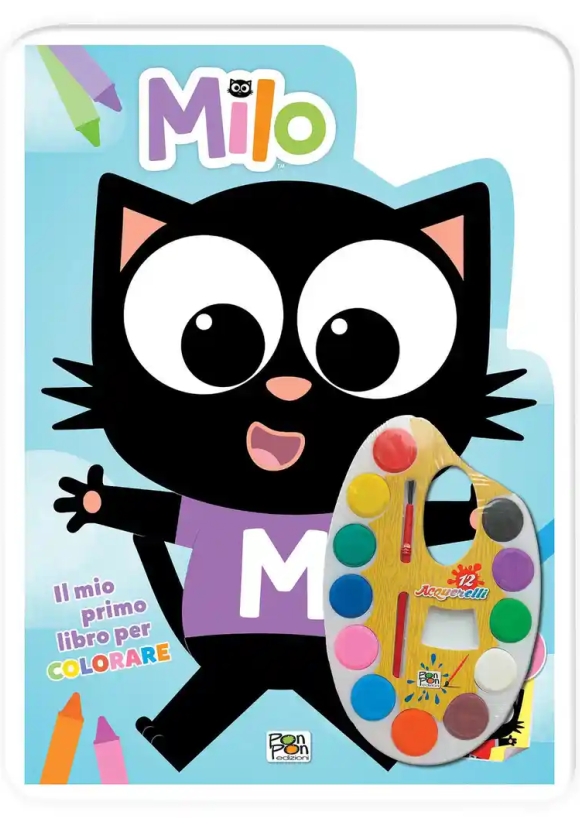 Mio Primo Libro Da Colorare. Milo. Con Acquerelli (il)