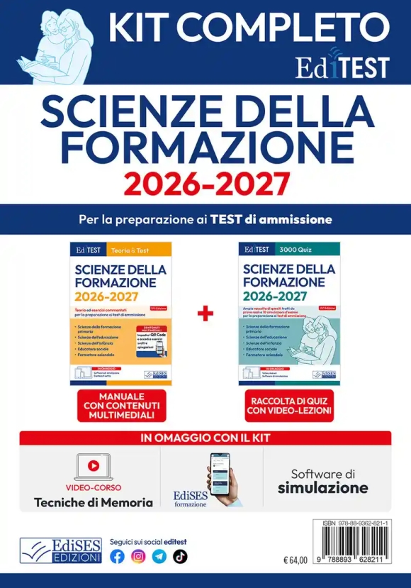 Scienze Della Formazione. - Kit 2v Di Preparazione