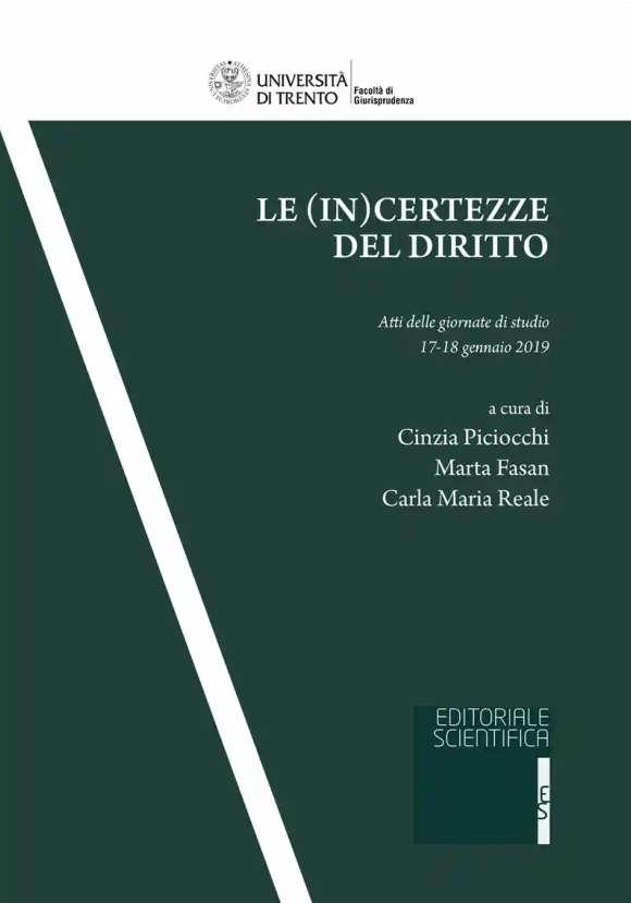 Incertezze Del Diritto