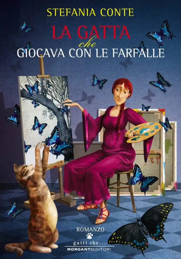 Gatta Che Giocava Con Le Farfa