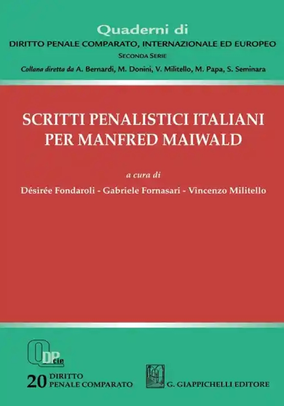 Scritti Penalistici Italiani Maiwald