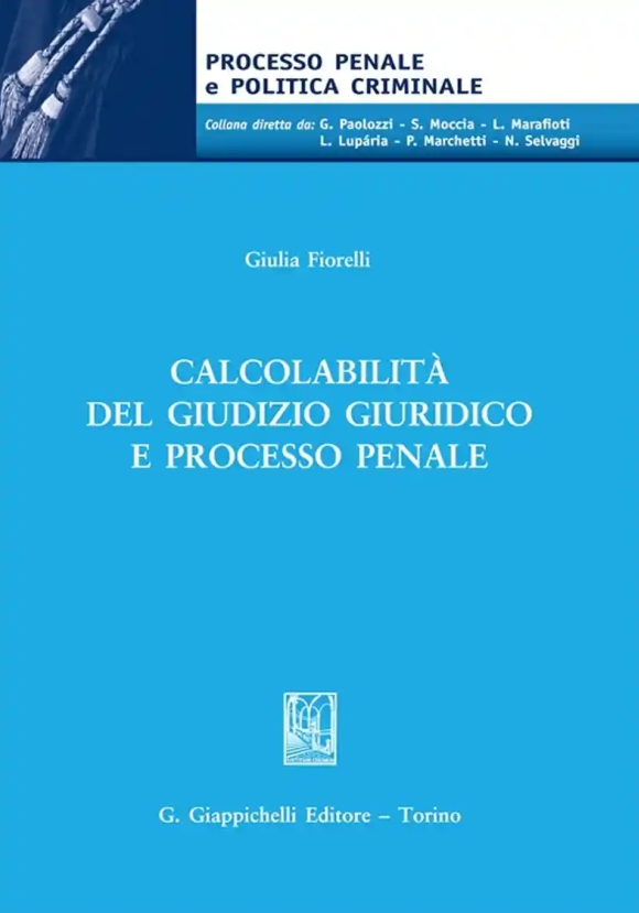 Calcolabilit? Giudizio Giuridico