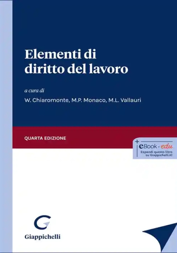 Elementi Diritto Del Lavoro 4ed.