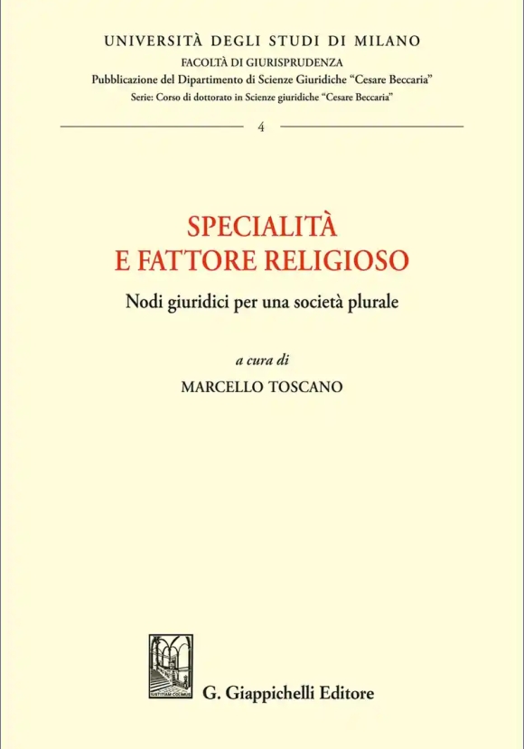 Specialita' E Fattore Religioso