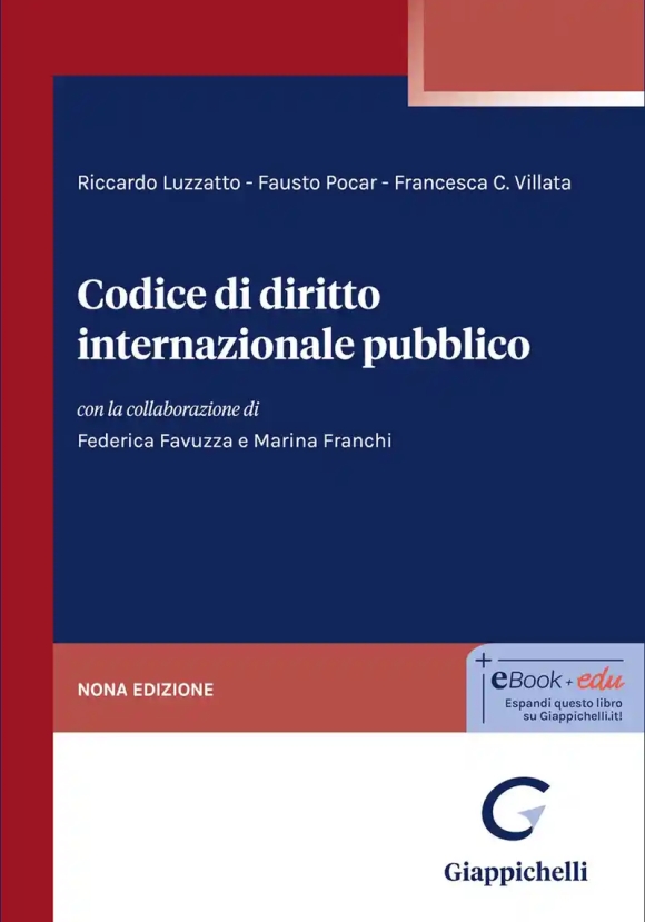 Codice Diritto Intern.pubblico 9ed.