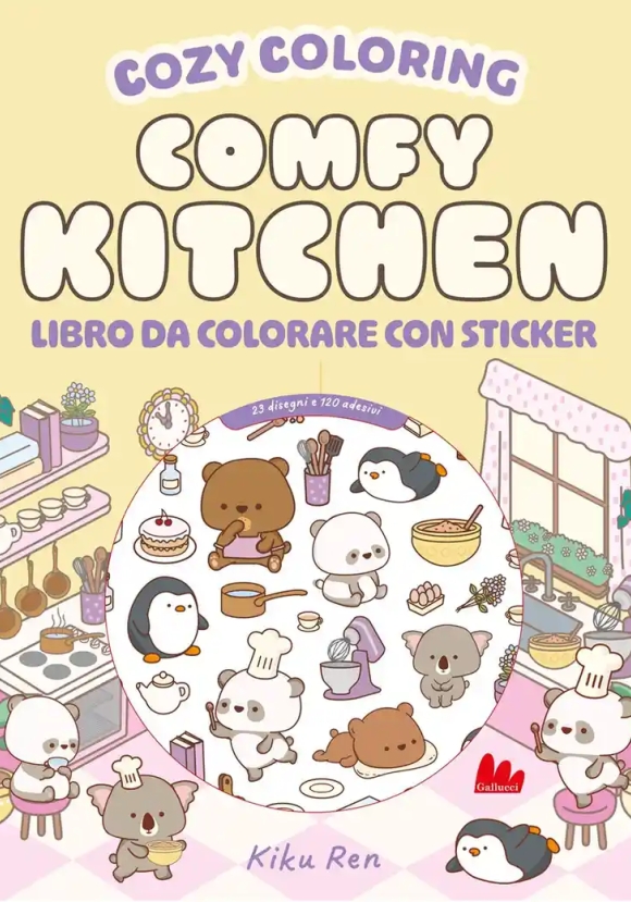 Cozy Coloring. Comfy Kitchen