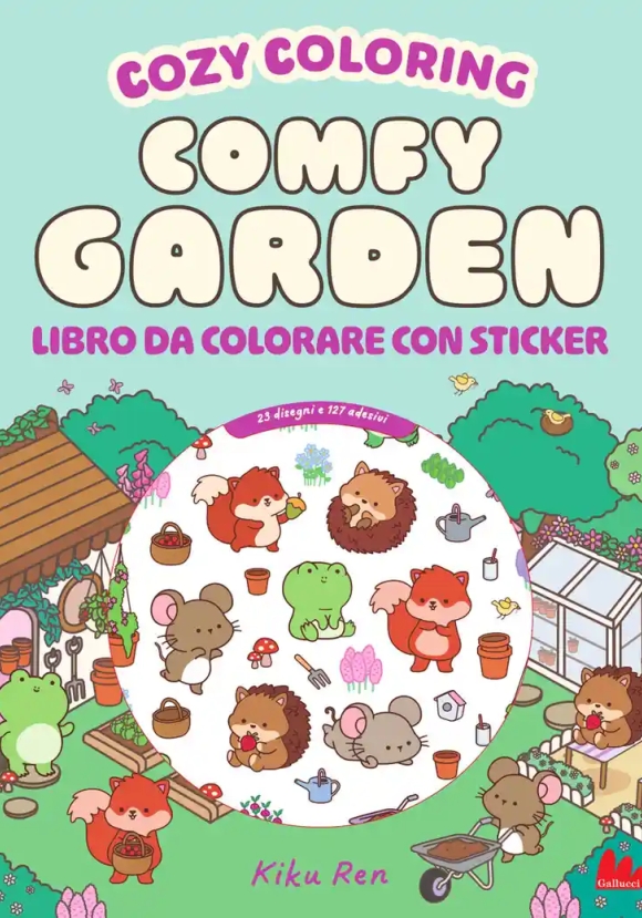 Cozy Coloring. Comfy Garden