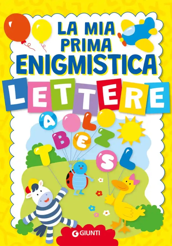 Lettere. La Mia Prima Enigimistica