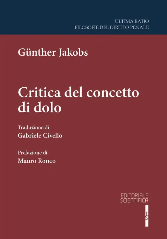 Critica Del Concetto Di Dolo