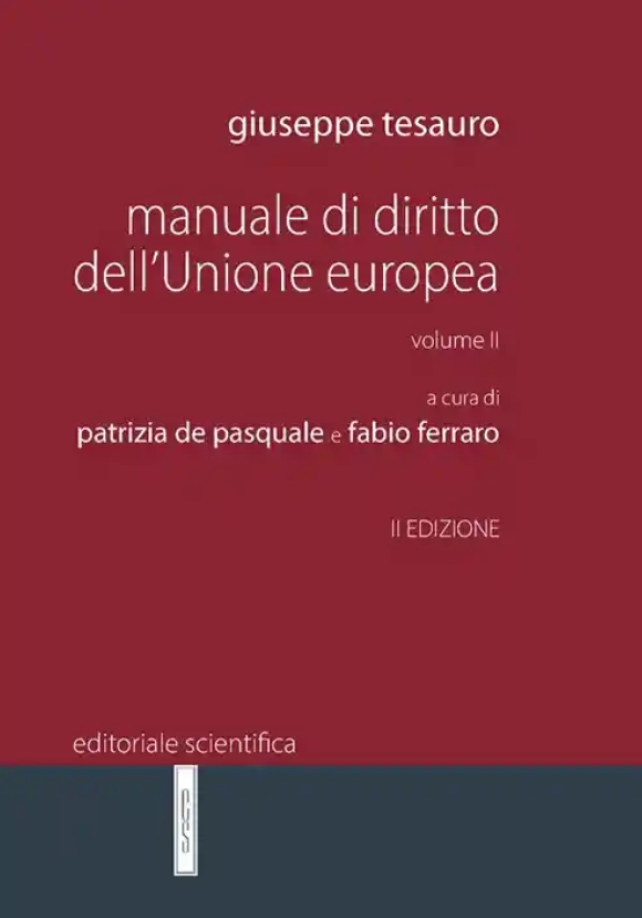 Manuale Diritto Unione Europea Vol.2 2ed