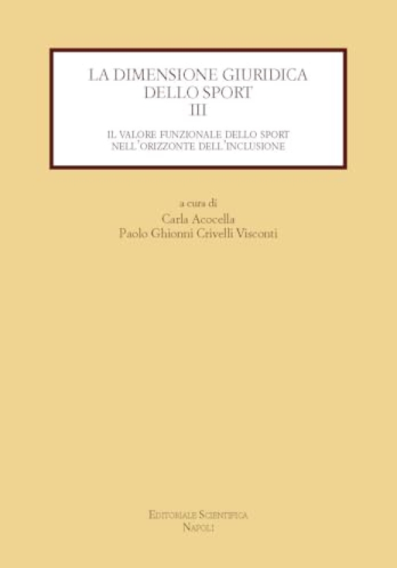 Dimensione Giuridica Sport 3