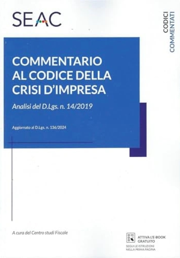 Commentario Al Codice Crisi D'impresa