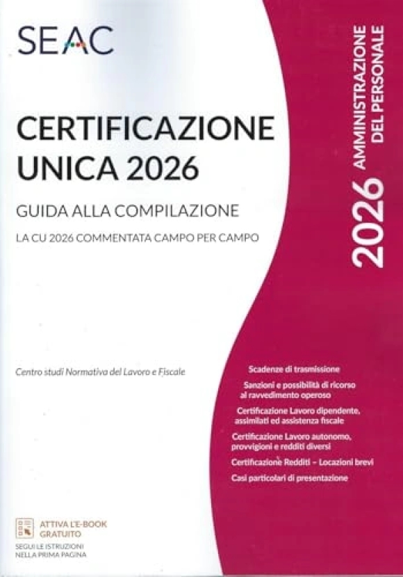 Certificazione Unica 2026 - Gu