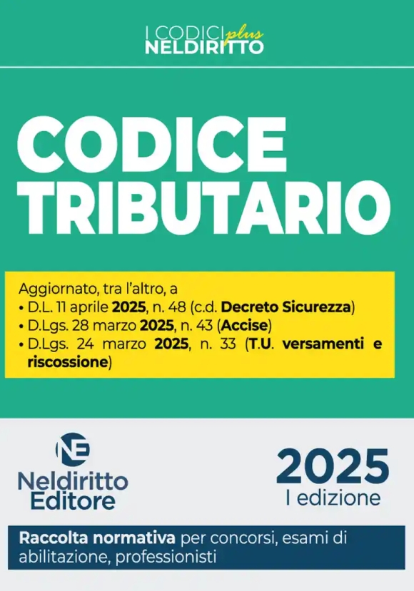 Codice Tributario Plus 2025 1ed.