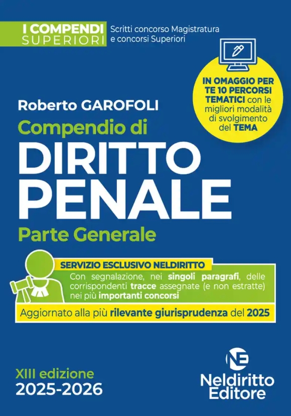 Compendio Diritto Penale P.gen.2025 Sup.
