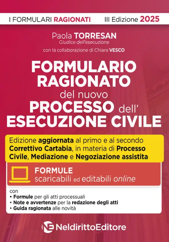 Formulario Ragionato Esecuzione Civile