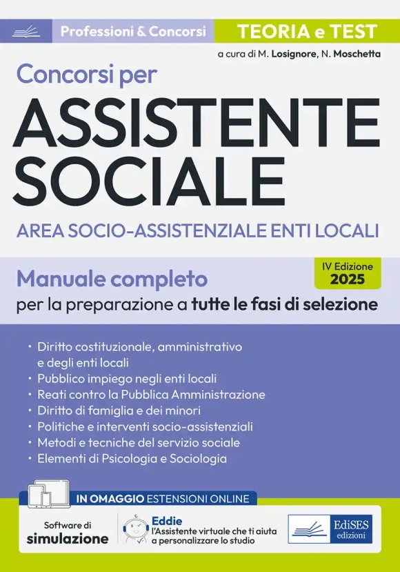 Assistente Sociale - Manuale Di Teoria + Test