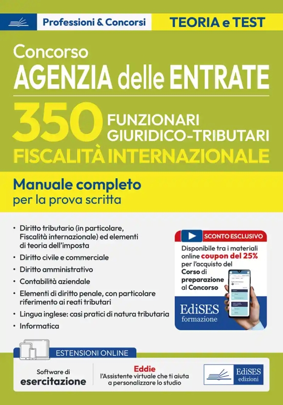 350 Funzionari Agenzia Entrate - Manuale
