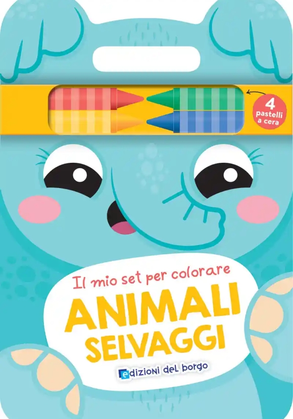 Animali Selvaggi - Mio Set Per Colorare