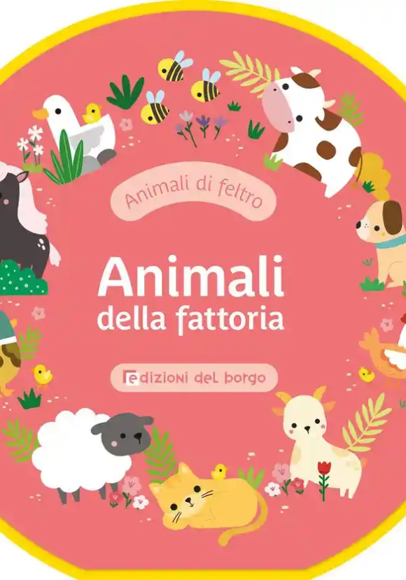 Animali Fattoria - Animali Di Feltro