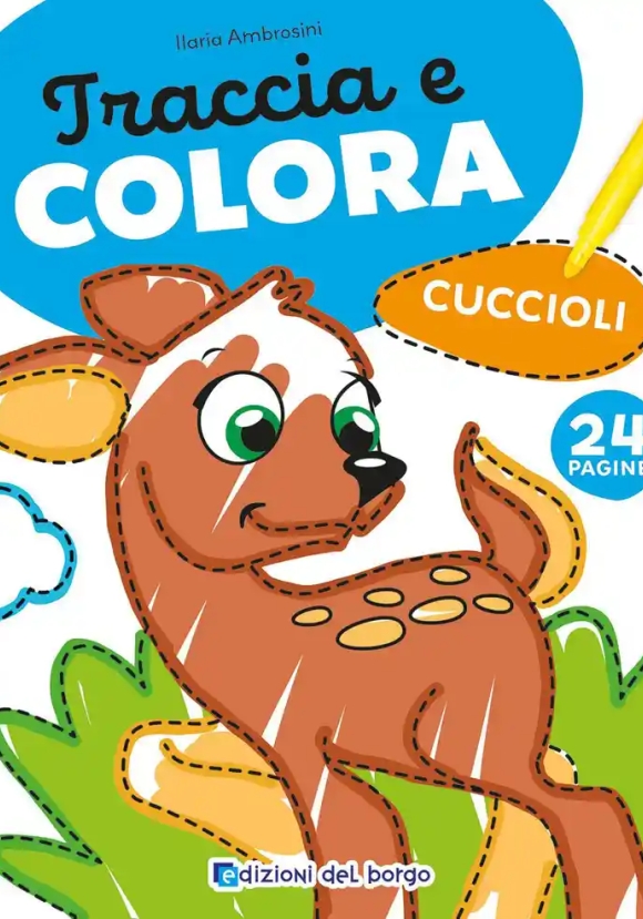 Cuccioli - Traccia E Colora