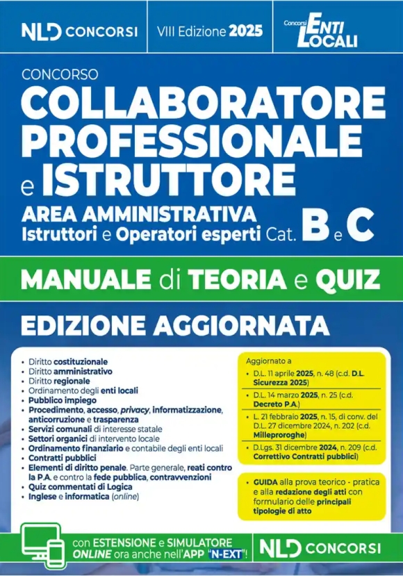 Collaboratore Prof.istruttore Area Amm