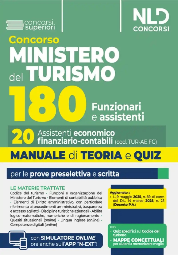 20 Assistenti Economico Finaz.turismo