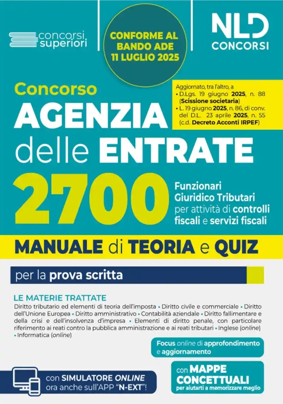2700 Funzionari Giurid.tributari Entrate
