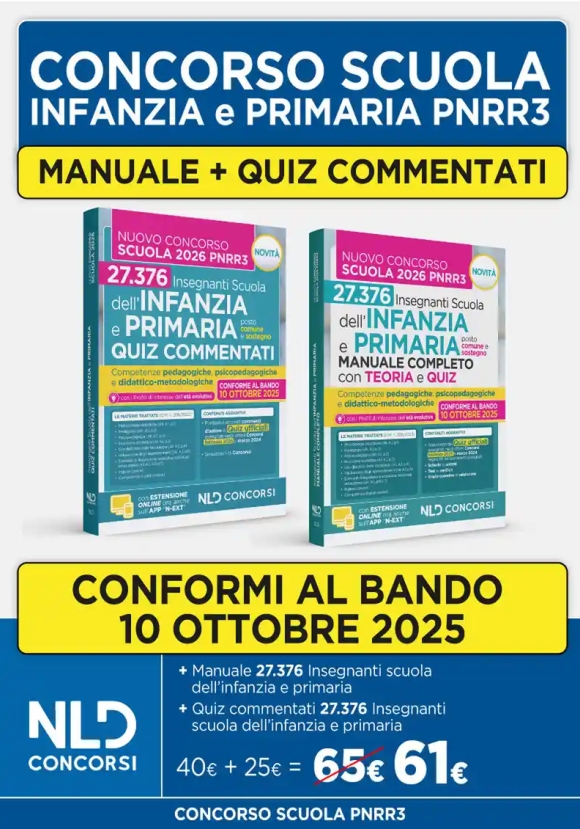 Kit Scuola Pnrr3 Infanzia Prim. 2vol.