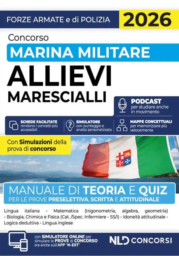 Allievi Marescialli - Marina Militare - Teoria + Quiz