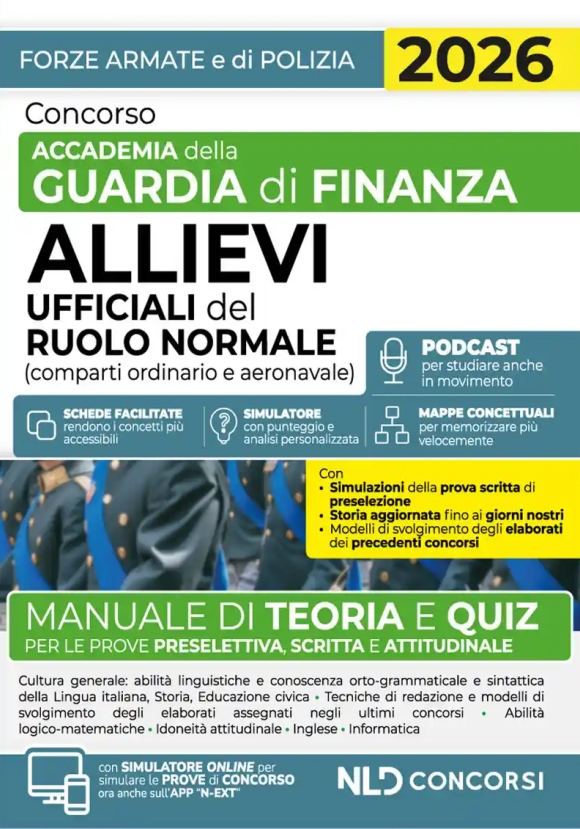 Allievi Ufficiali - Accademia Gdf - Teoria + Quiz