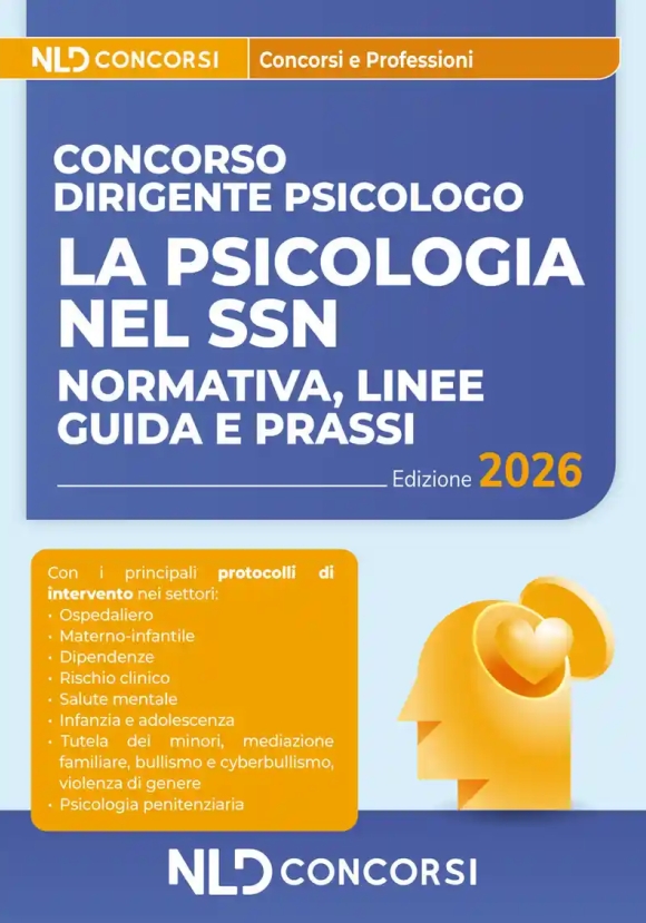 Psicologia Nel Ssn Conc.dirigente Scol.