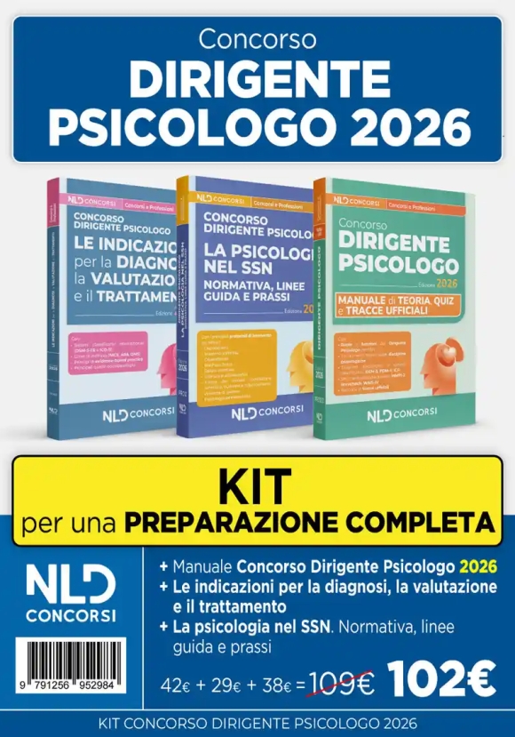 Kit Dirigente Psicologo 2026 3vol.